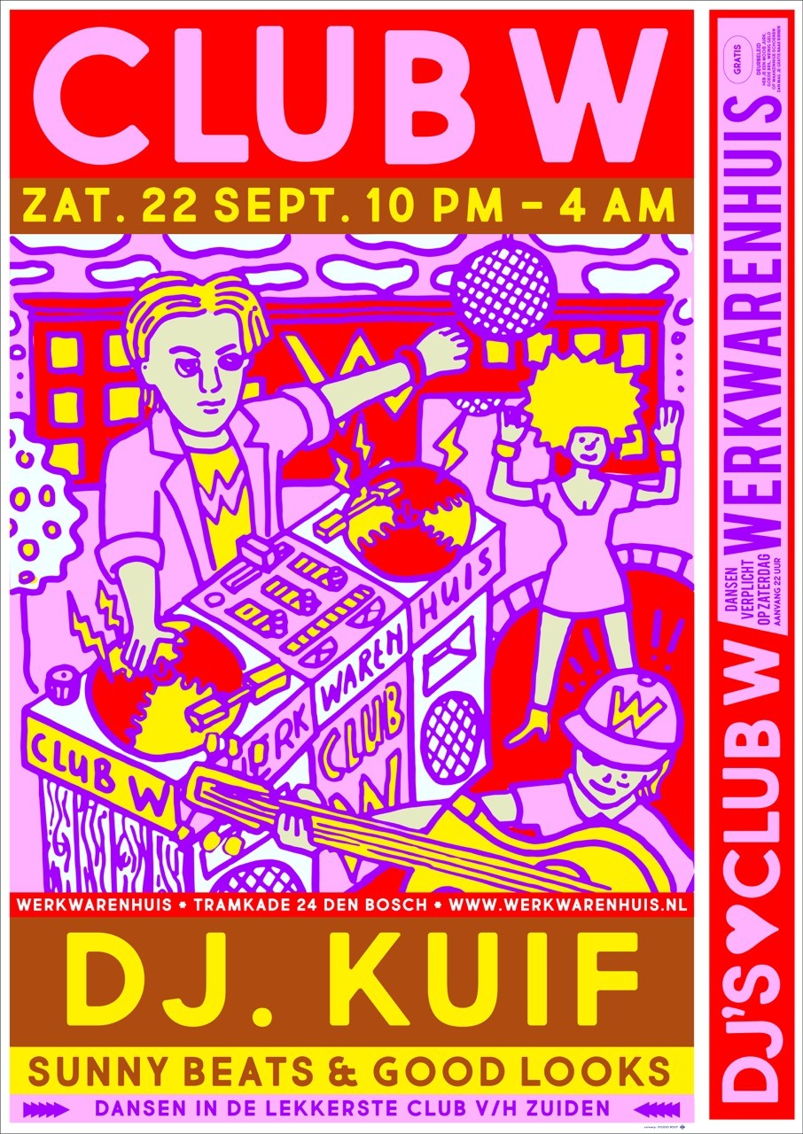 22 sept ClubW – DJ Kuif