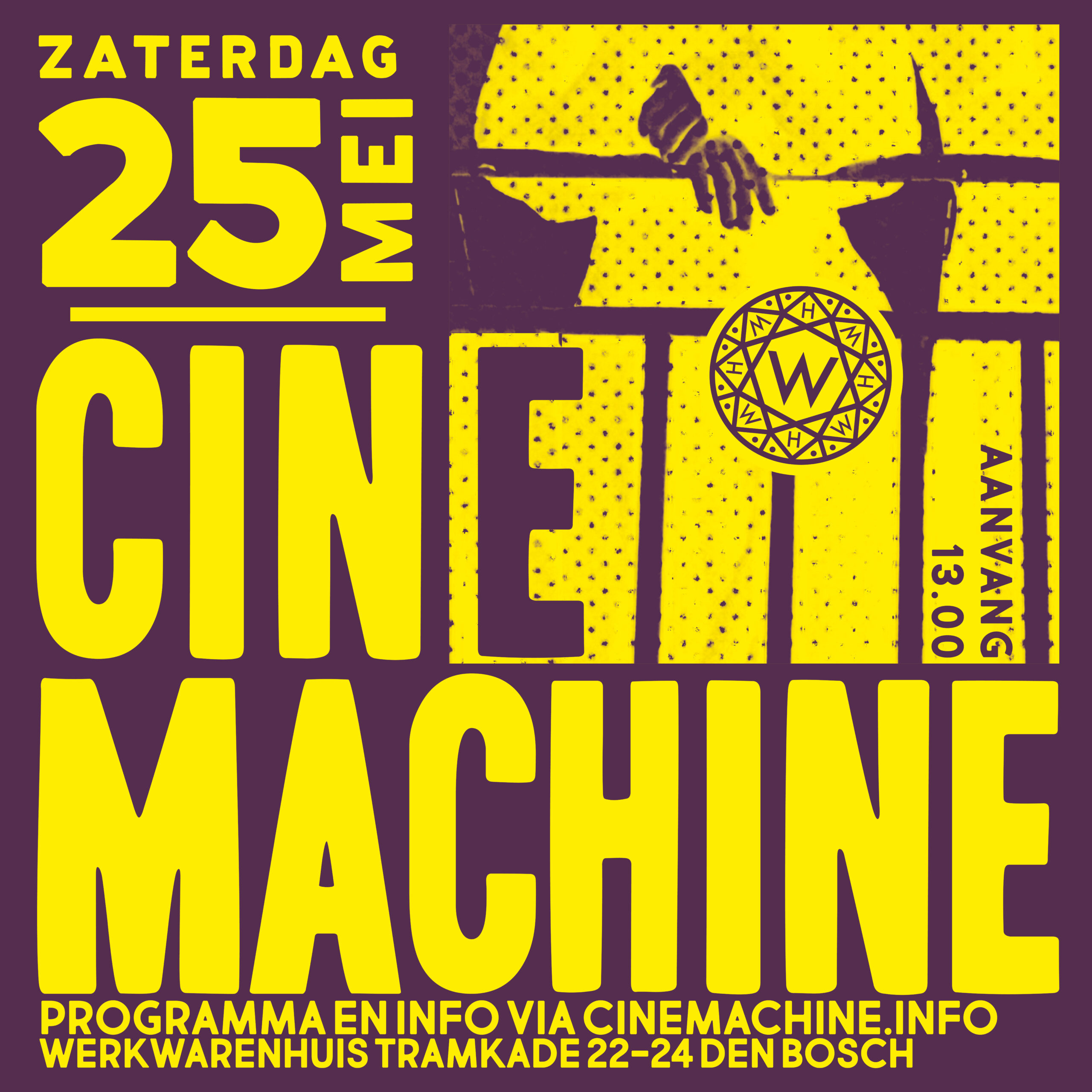 25 mei tweede editie Filmfestival CINEMACHINE